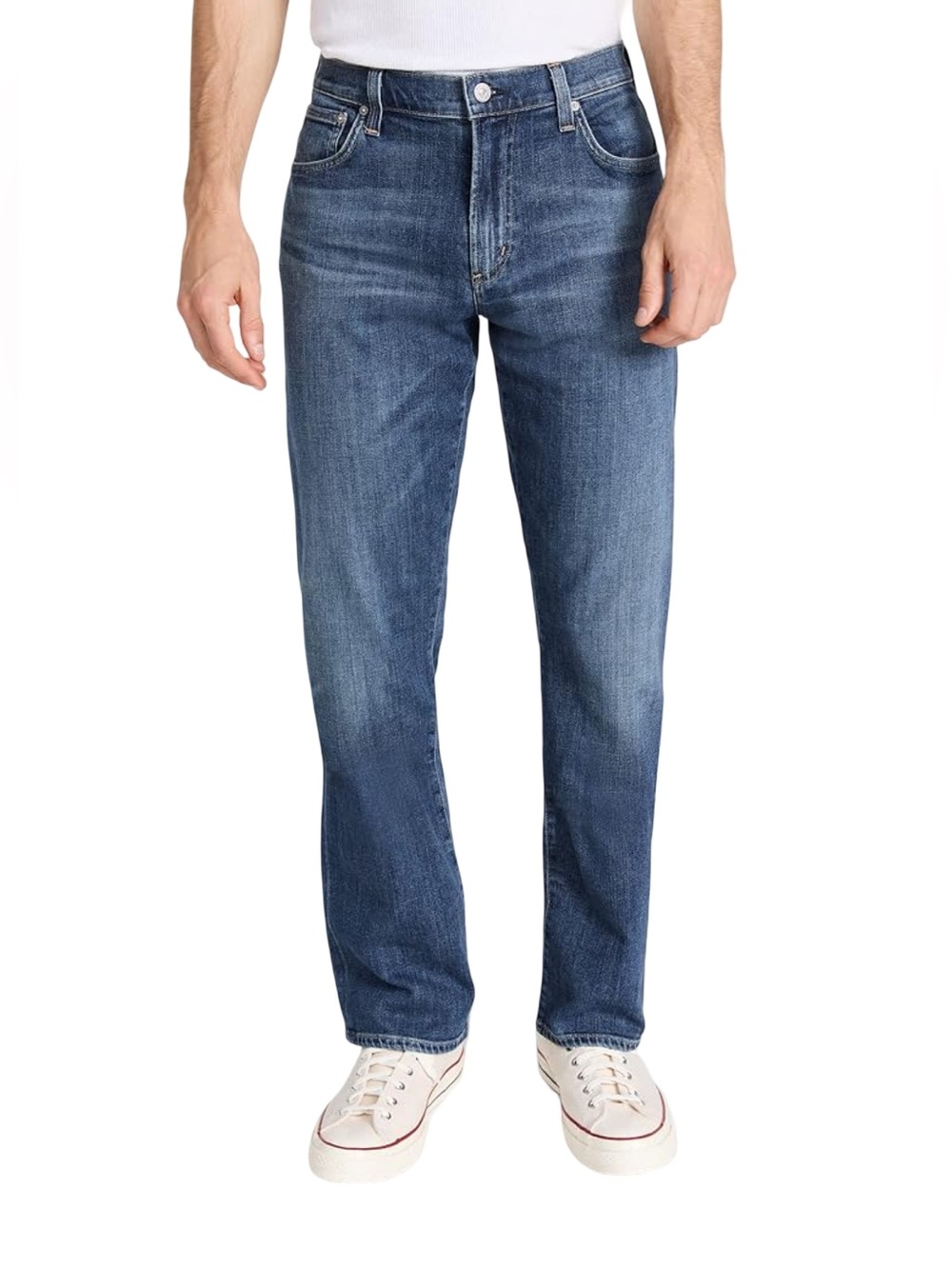 Lucky Brand | Men’s Slim Straight Blue Jeans | 34 x 32